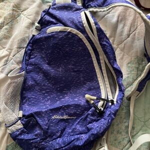 Eddie Bauer Purple Sling Bag